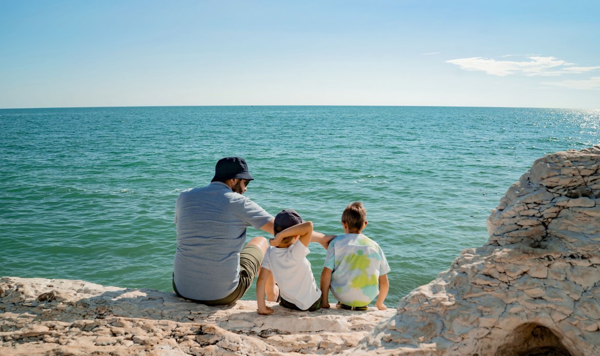 Al Marjan Island in Ras Al Khaimah with scenic waterfront views